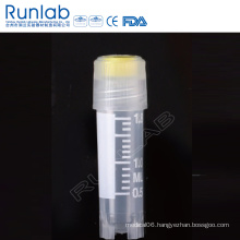 2ml External Thread Cryo Vial with Silicone Washer Seal